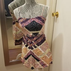 H&M sundress with cut outs